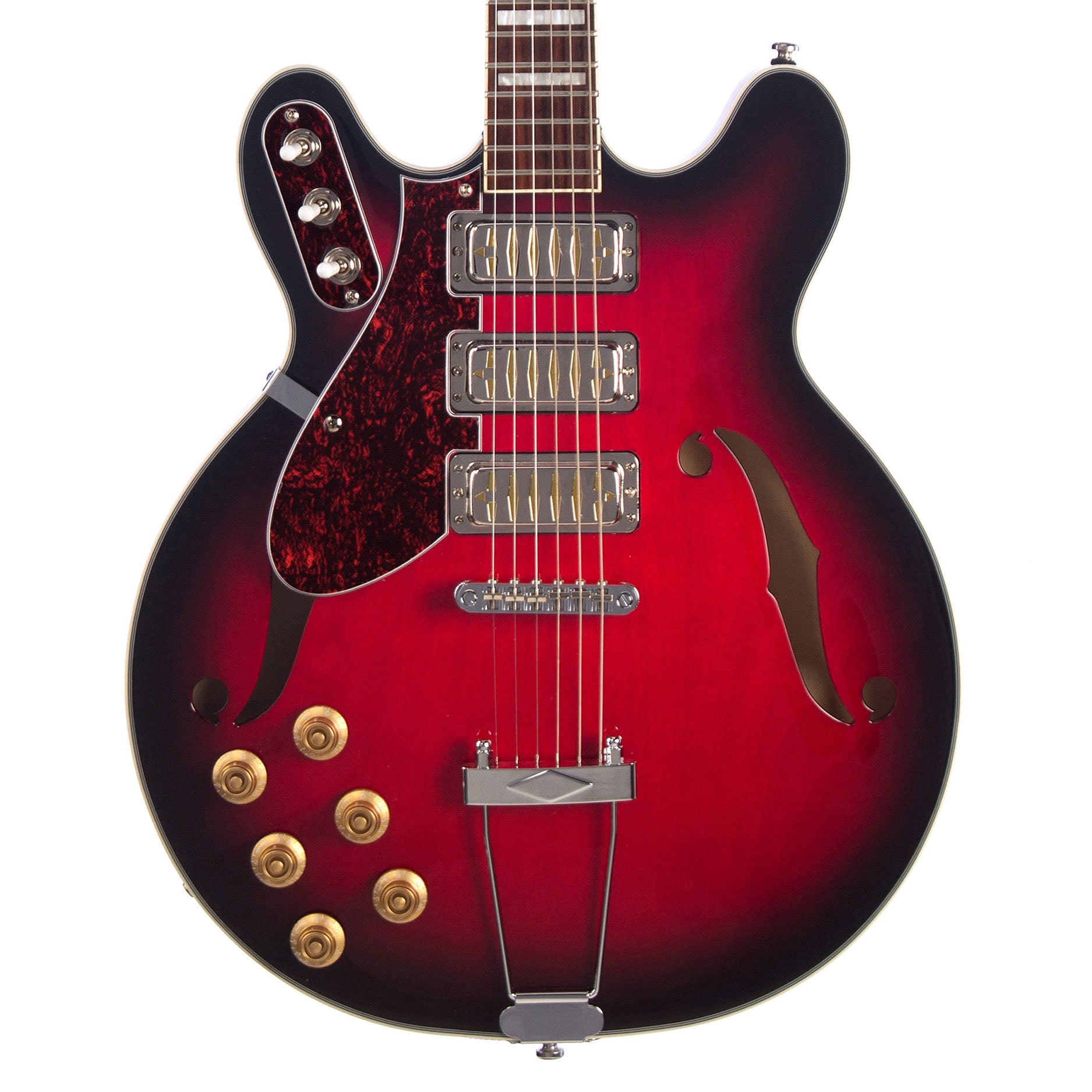 Airline Guitars H77 Vintage Redburst Left-Handed | Airline Guitars