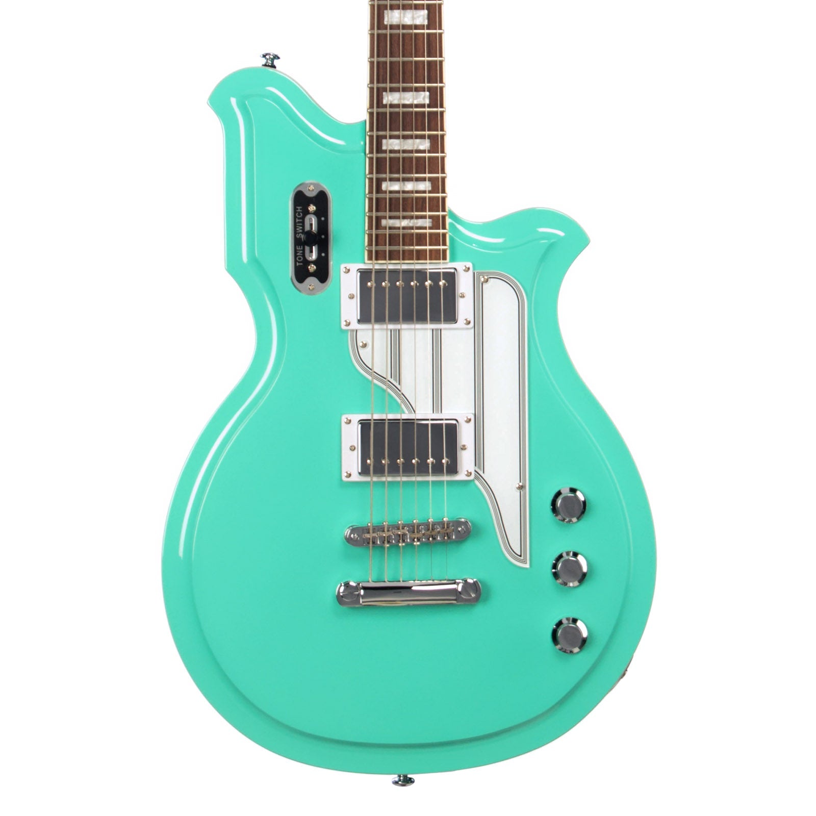 Airline Guitars MAP Baritone Seafoam Green | Airline Guitars