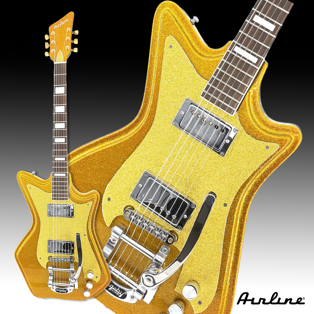 The first Airline Guitars "Custom Shop" Guitar? Yes, please!