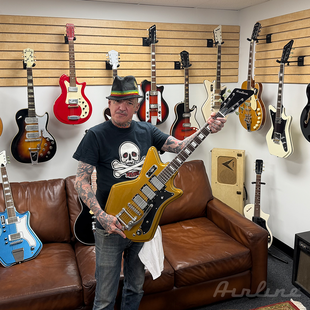 Airline Guitars Welcomes Dave Simon!