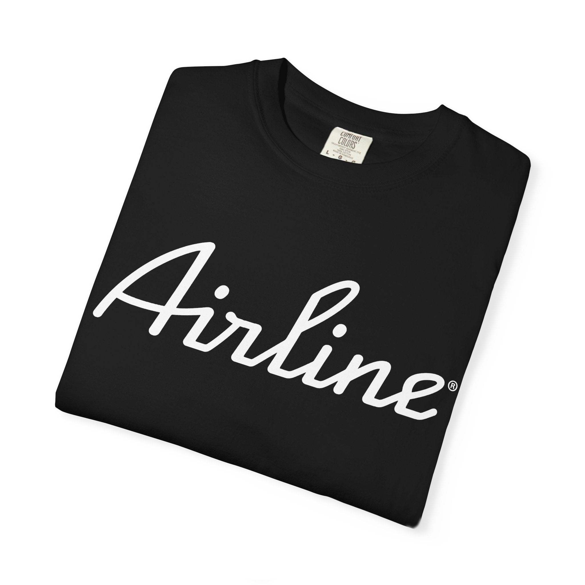 Airline Tux Logo Script T-Shirt