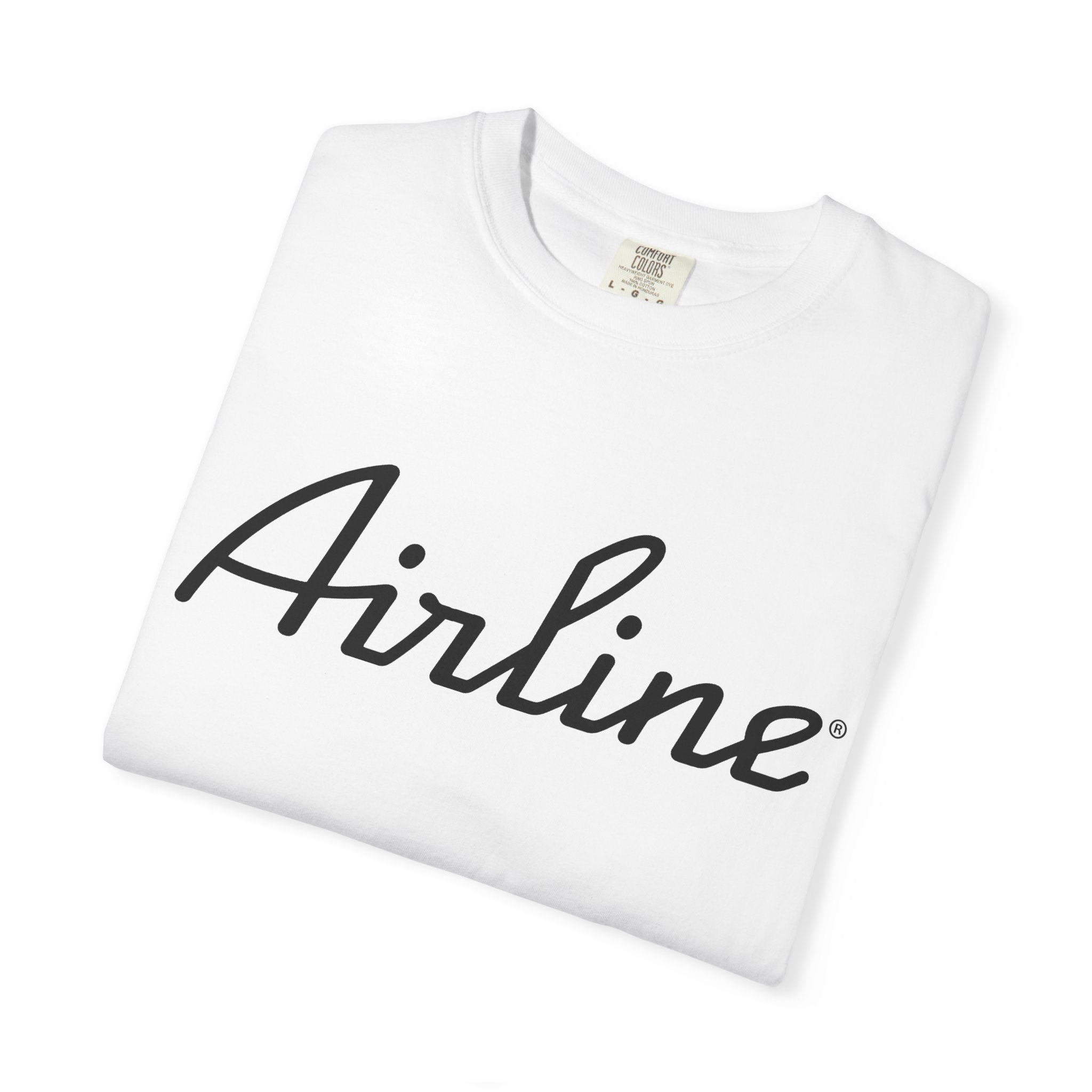 Airline Tux Logo Script T-Shirt