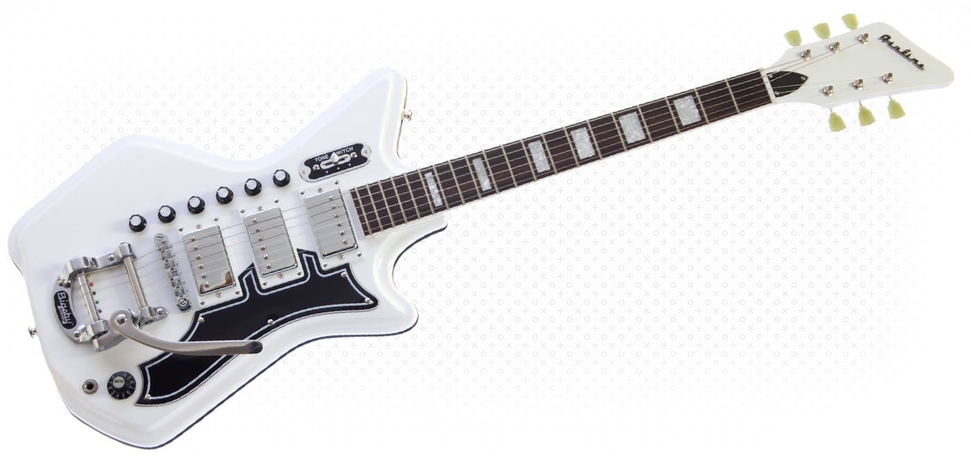 Airline Guitars - Airline Guitars Jetsons '59 3P DLX White