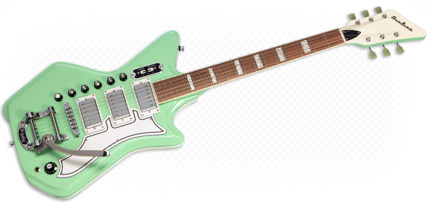 Airline Guitars Jetsons '59 3P DLX Seafoam Green | Airline Guitars Airline Guitars Jetsons '59 3P DLX Seafoam Green | Airline Guitars