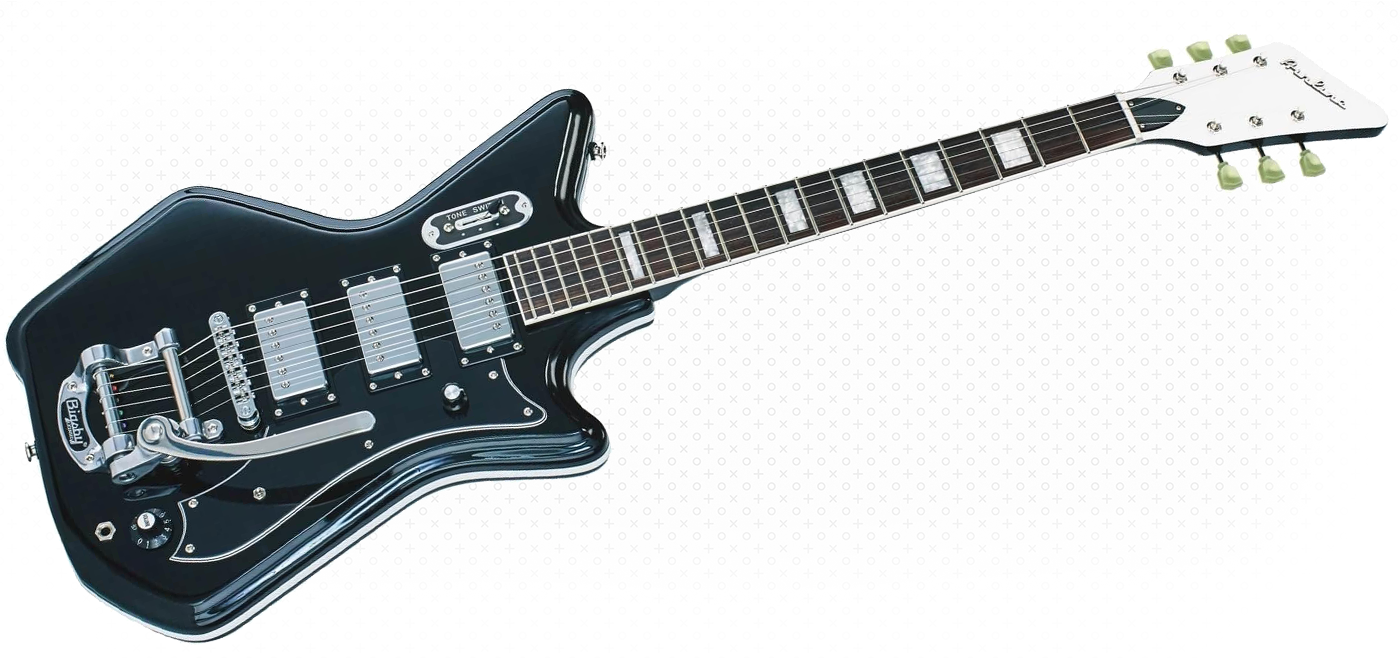 Airline Guitars - Airline Guitars Jetsons '59 3P Ripley Custom Black