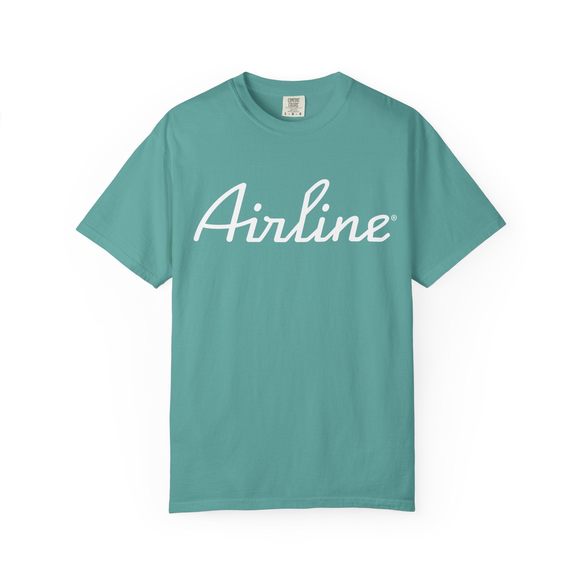 Airline Tux Logo Script T-Shirt