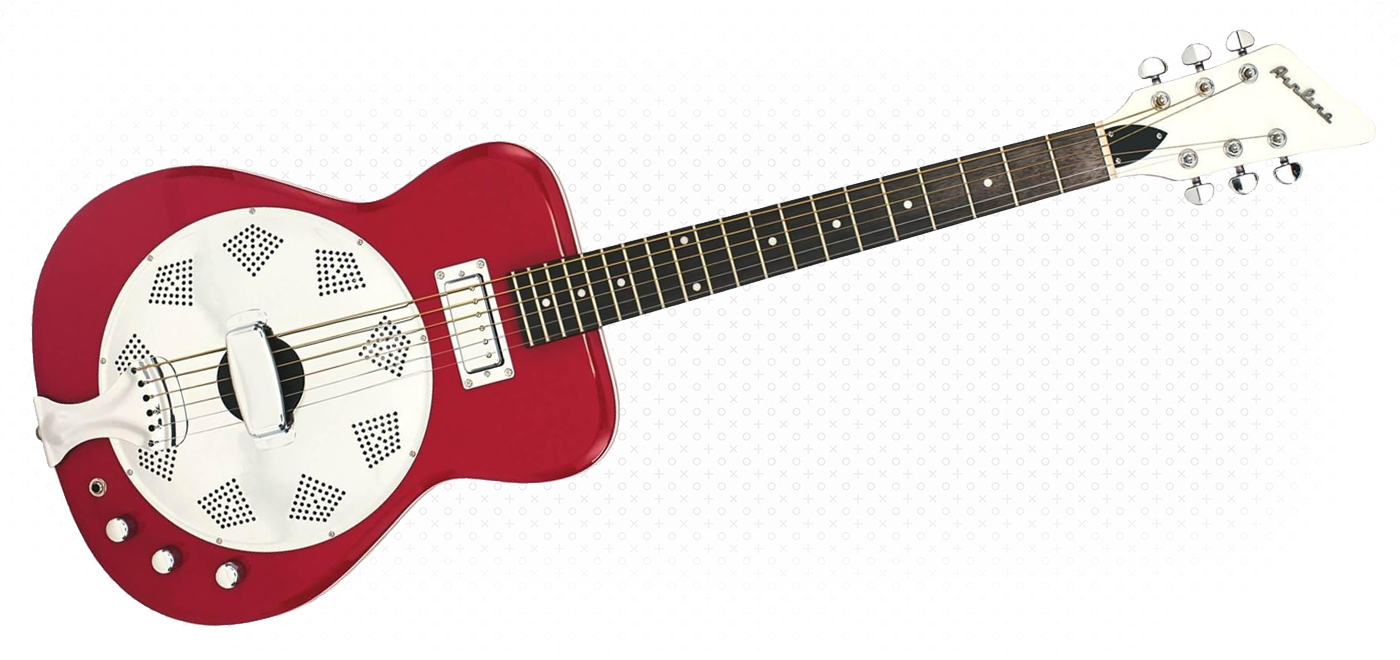 Airline Guitars - Airline Guitars Folkstar Red