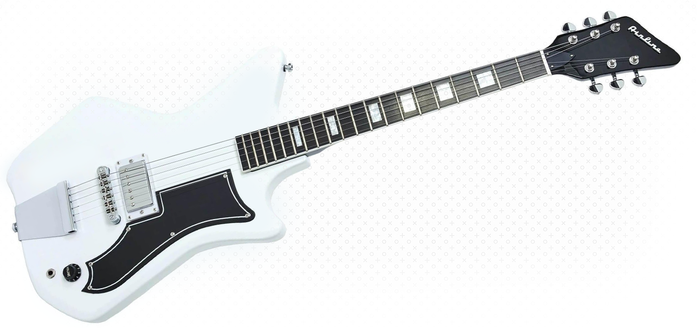 Airline Guitars - Airline Guitars Jetsons Jr White