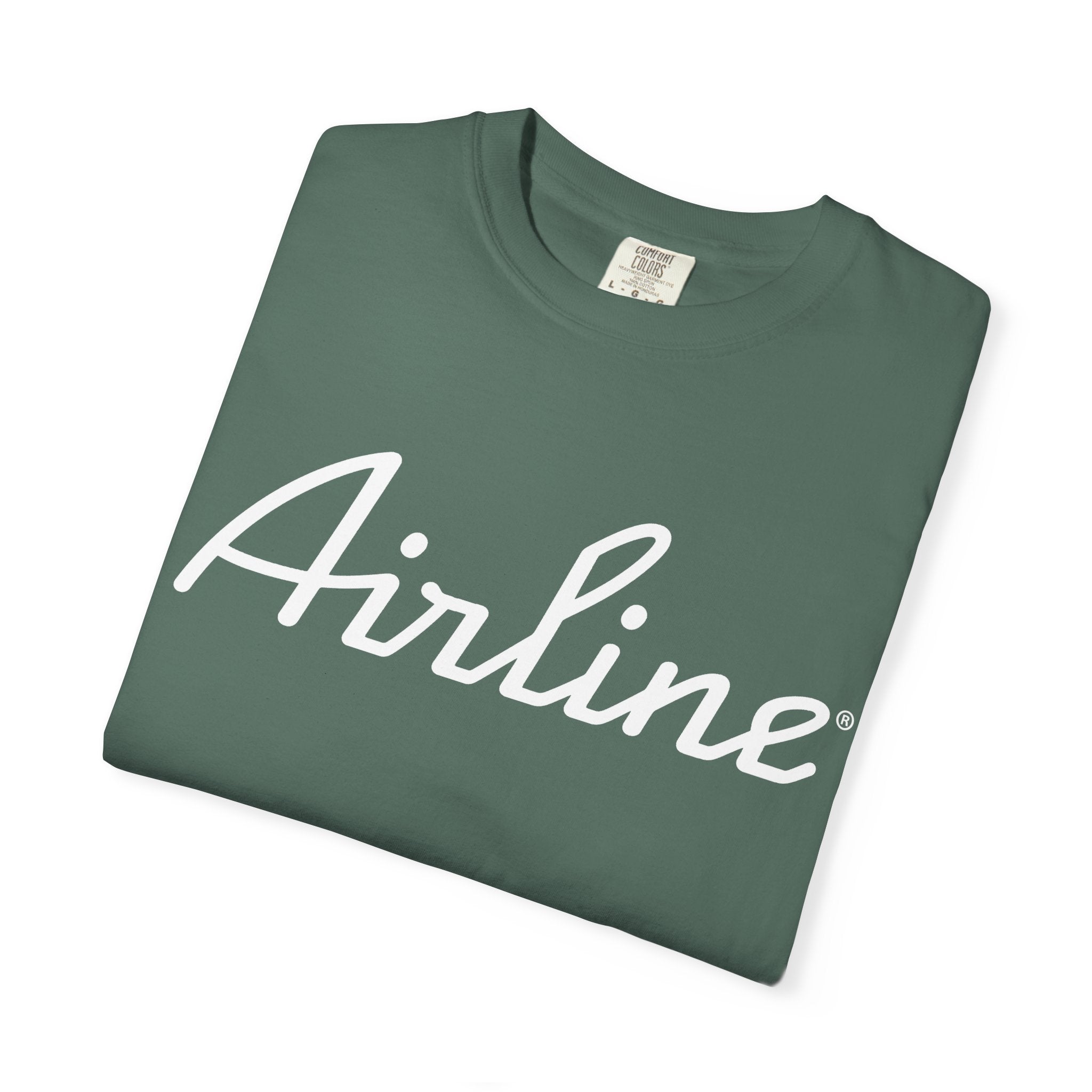 Airline Tux Logo Script T-Shirt