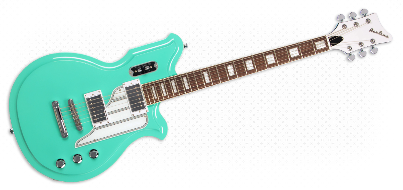 Airline Guitars - Airline Guitars MAP Baritone Seafoam Green