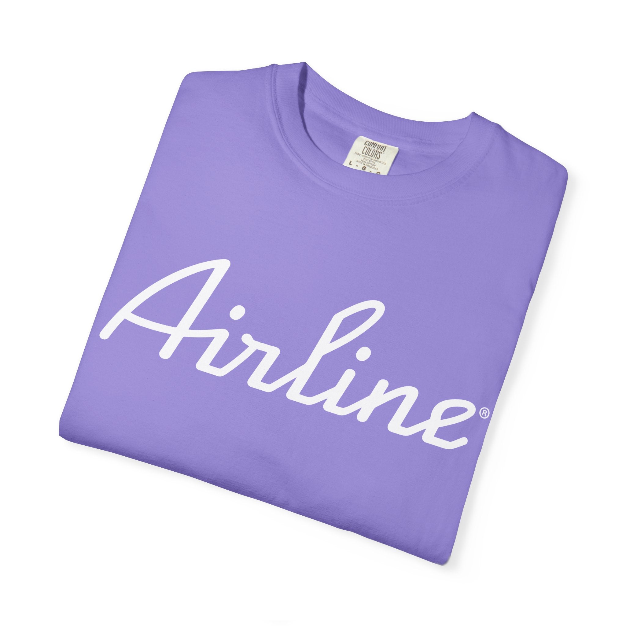 Airline Tux Logo Script T-Shirt