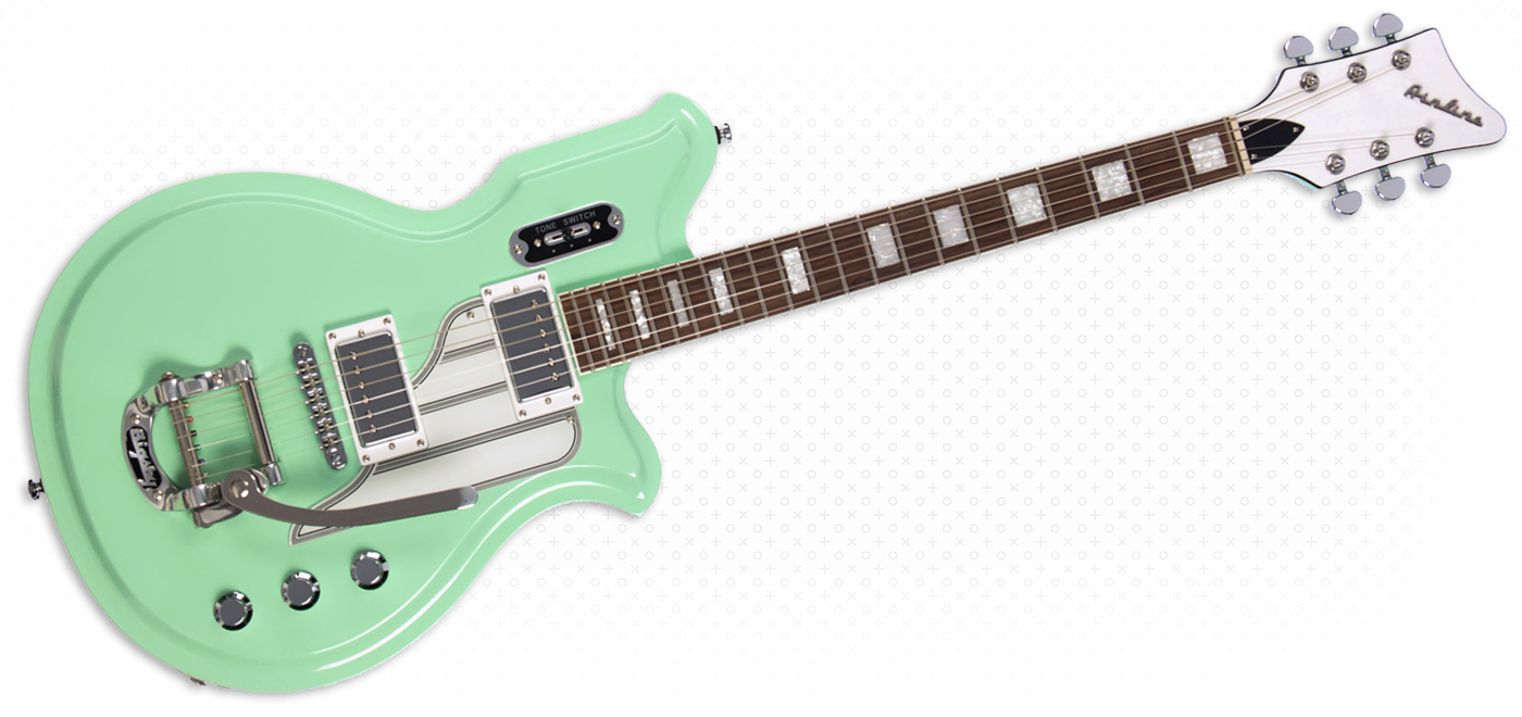 Airline Guitars - Airline Guitars MAP DLX Seafoam Green