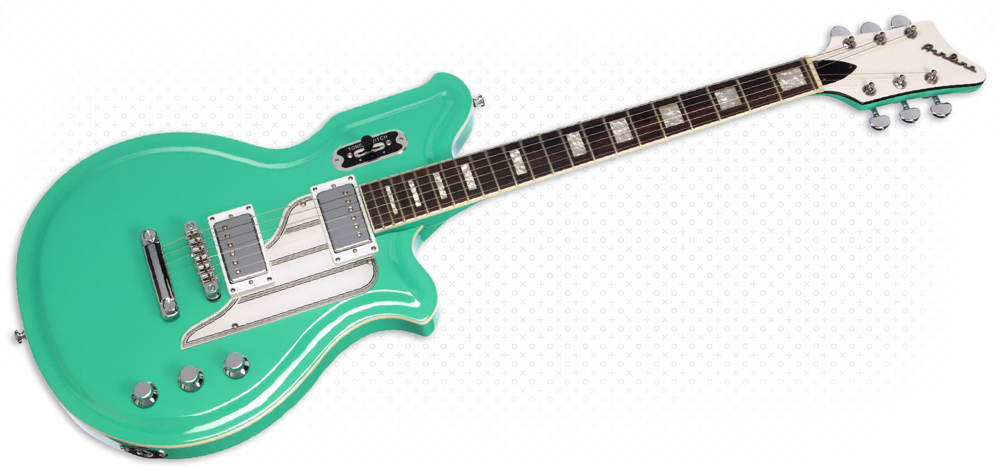 Airline Guitars - Airline Guitars MAP Seafoam Green