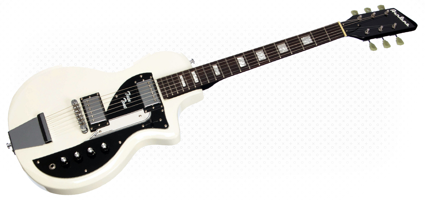 Airline Guitars - Airline Guitars Twin Tone White