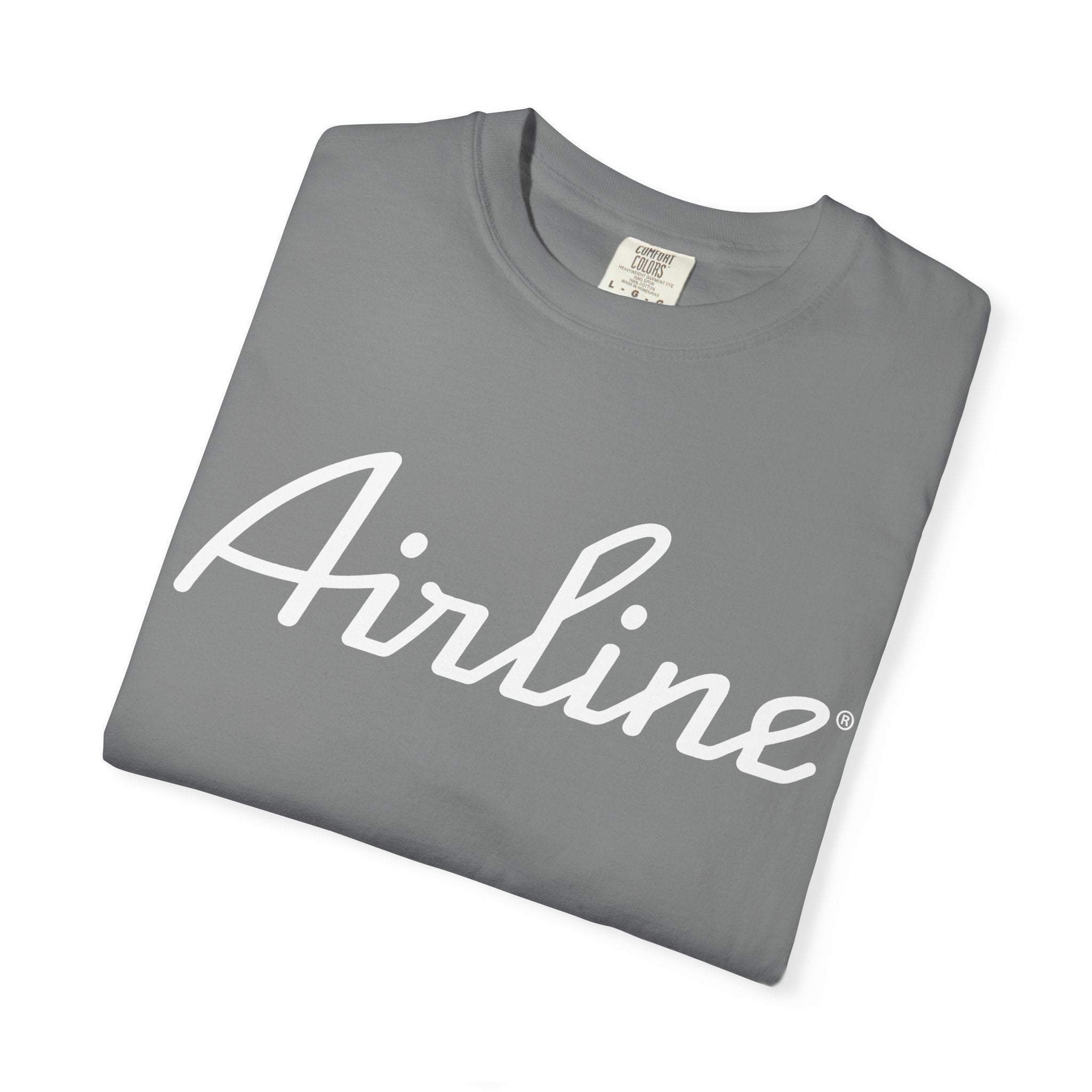 Airline Tux Logo Script T-Shirt