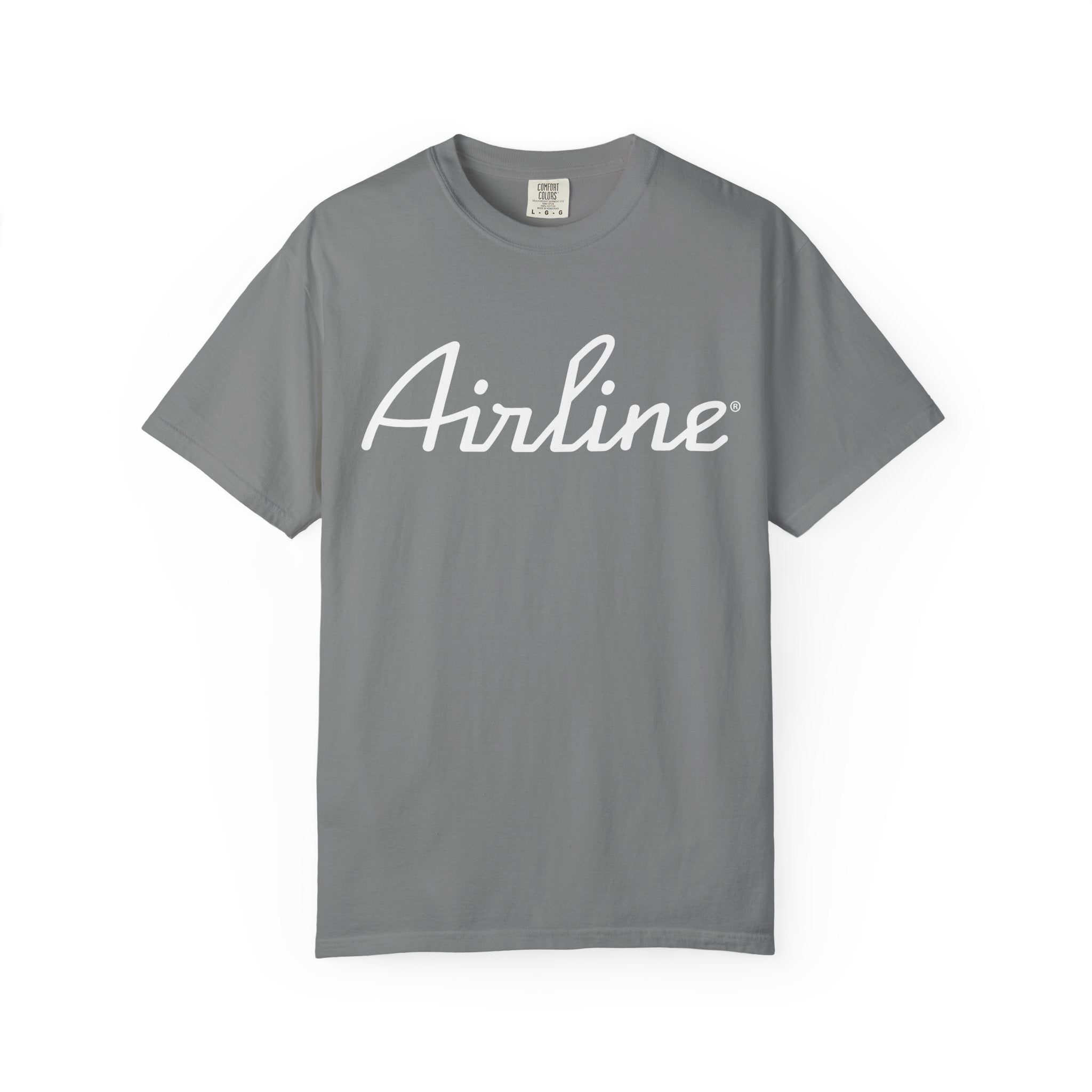 Airline Tux Logo Script T-Shirt