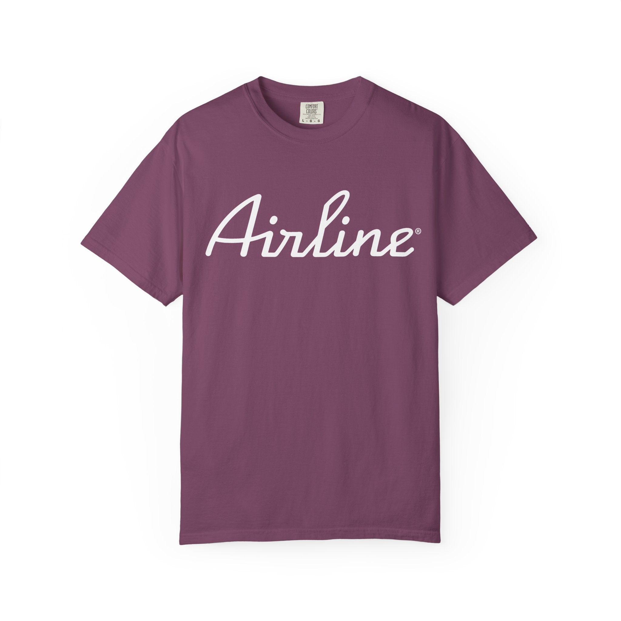 Airline Tux Logo Script T-Shirt