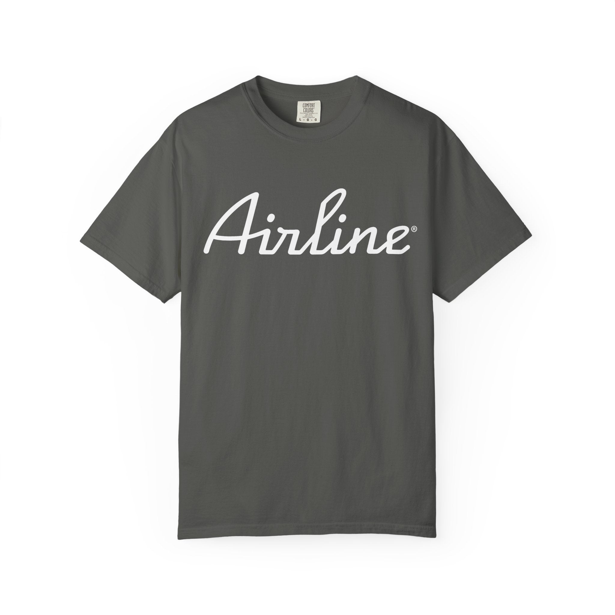 Airline Tux Logo Script T-Shirt