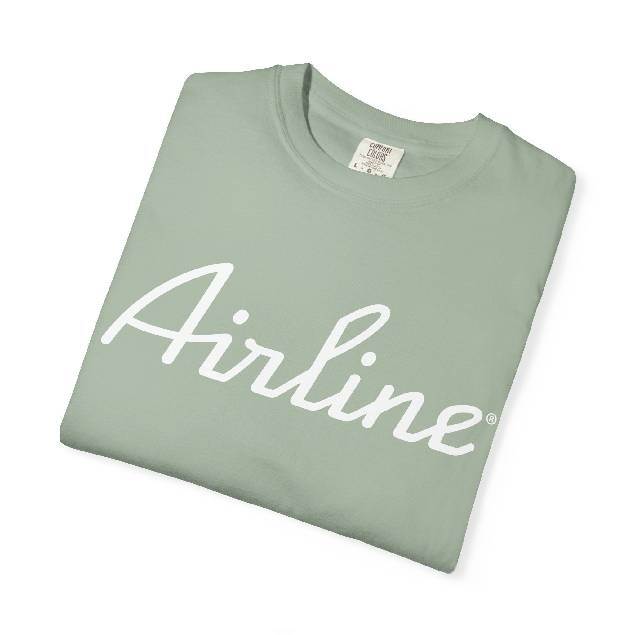 Airline Tux Logo Script T-Shirt