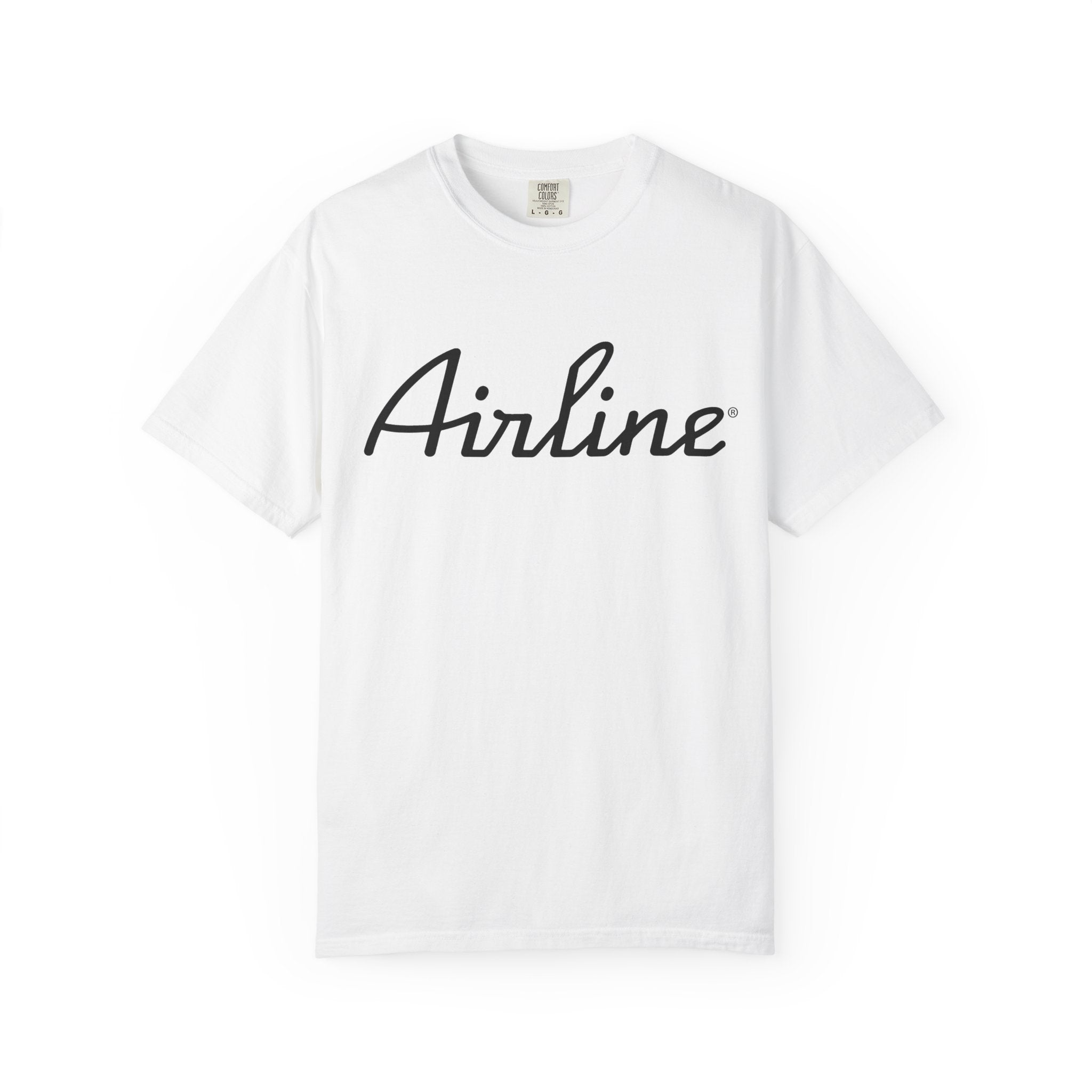 Airline Tux Logo Script T-Shirt