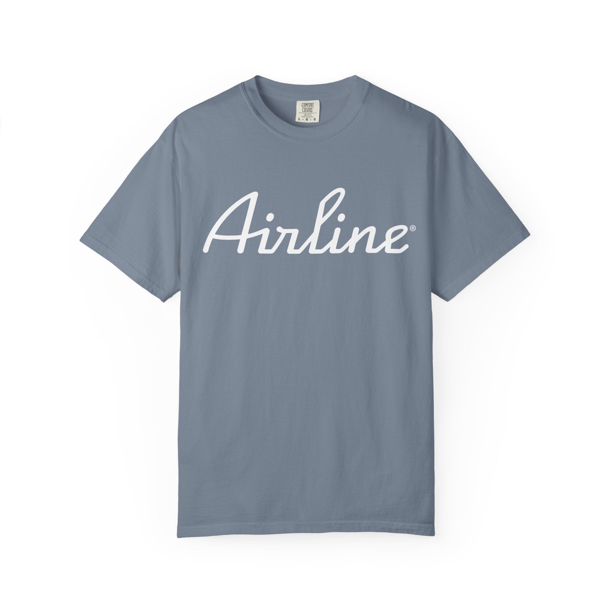 Airline Tux Logo Script T-Shirt