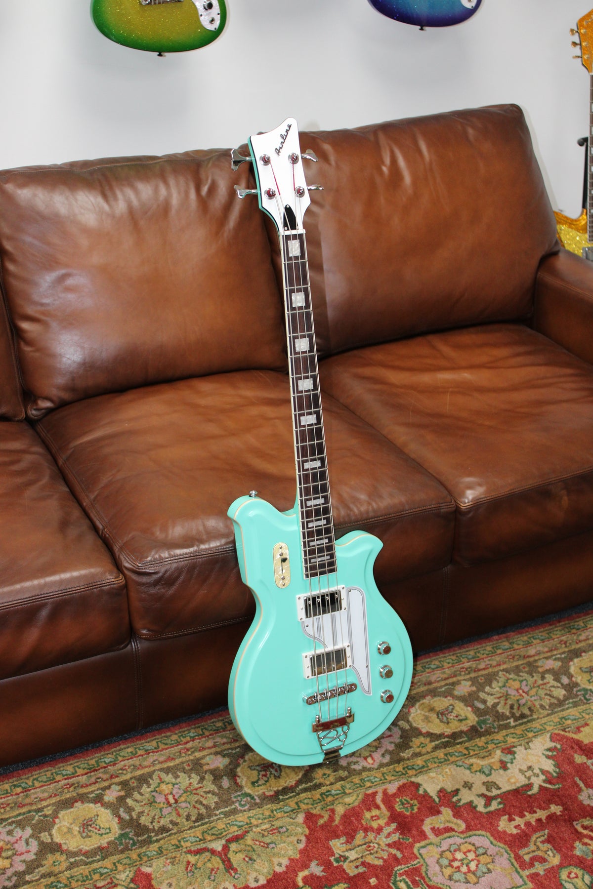 Airline Guitars MAP Bass Short Scale Seafoam Green - B-Stock # 2200274