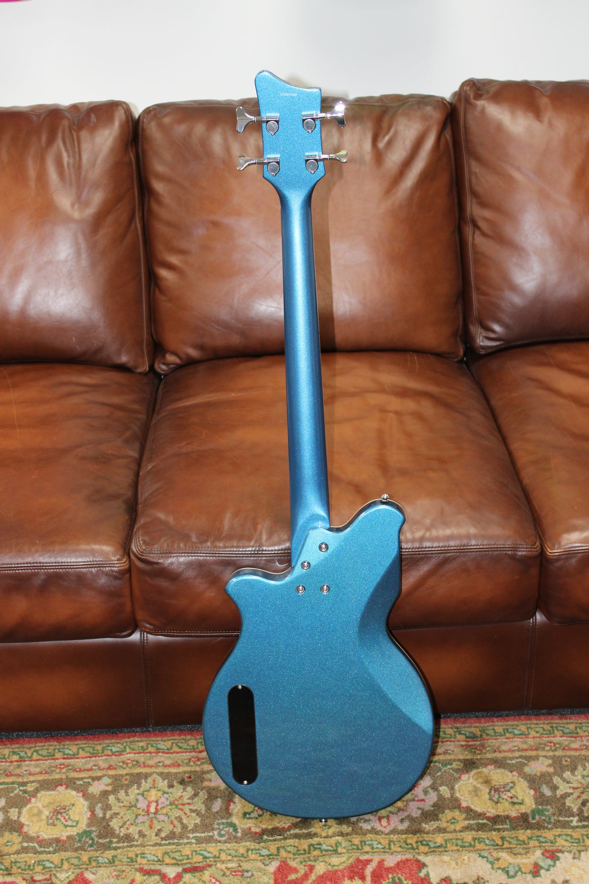Airline Guitars MAP Bass Short Scale Metallic Blue - B-Stock # VA2510480
