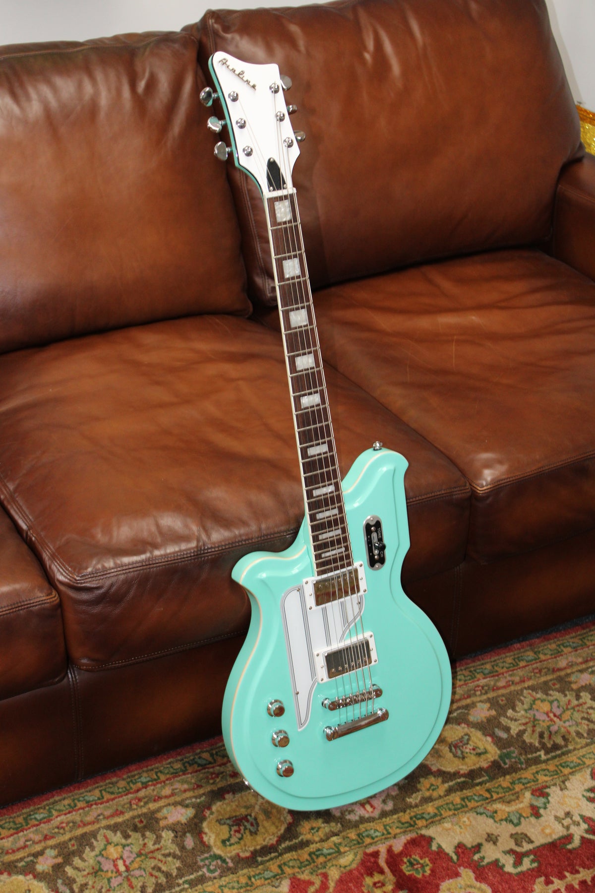 Airline Guitars MAP Seafoam Green Left-Handed - B-Stock # 2400806