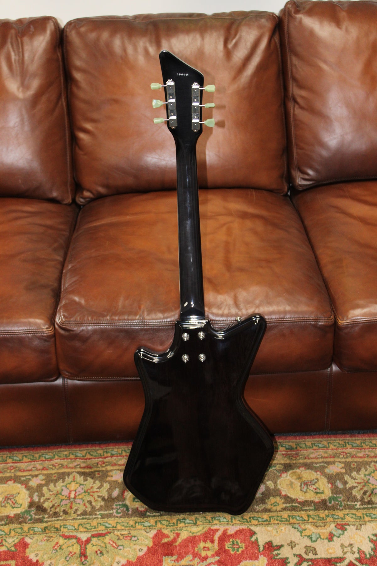 Airline Guitars Jetsons 2P FM Charcoal Flame - B-Stock # 2300946