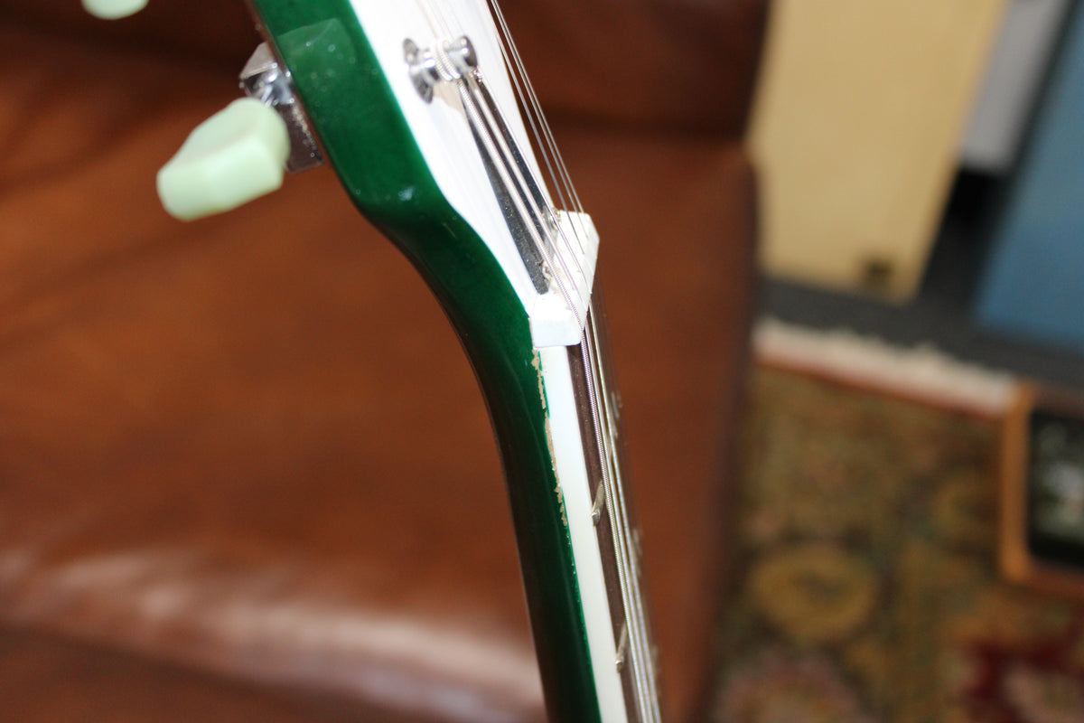 Airline Guitars Jetsons 2P FM Green Burst Flame - B-Stock # 2300940