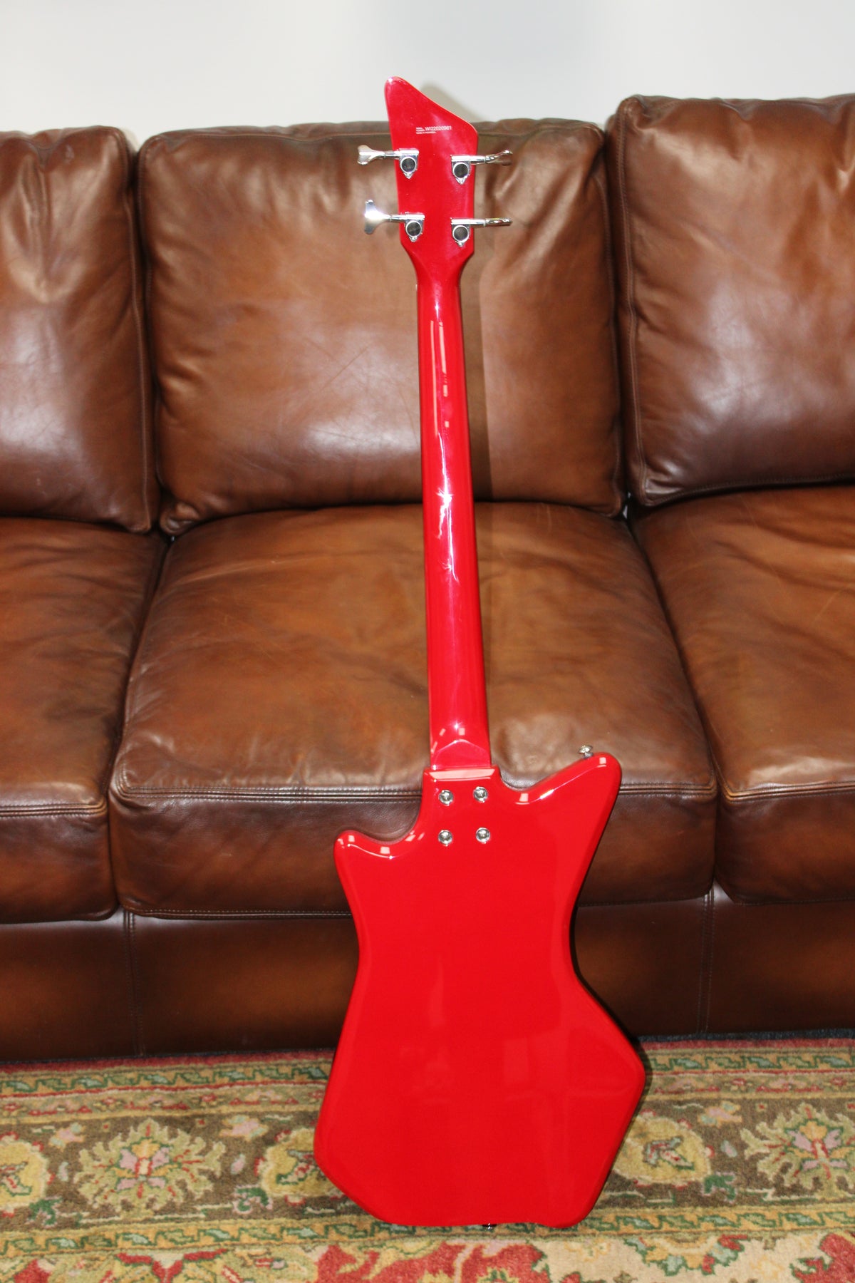 Airline Guitars Jetsons Jr Bass Red - B-Stock # WI22020961