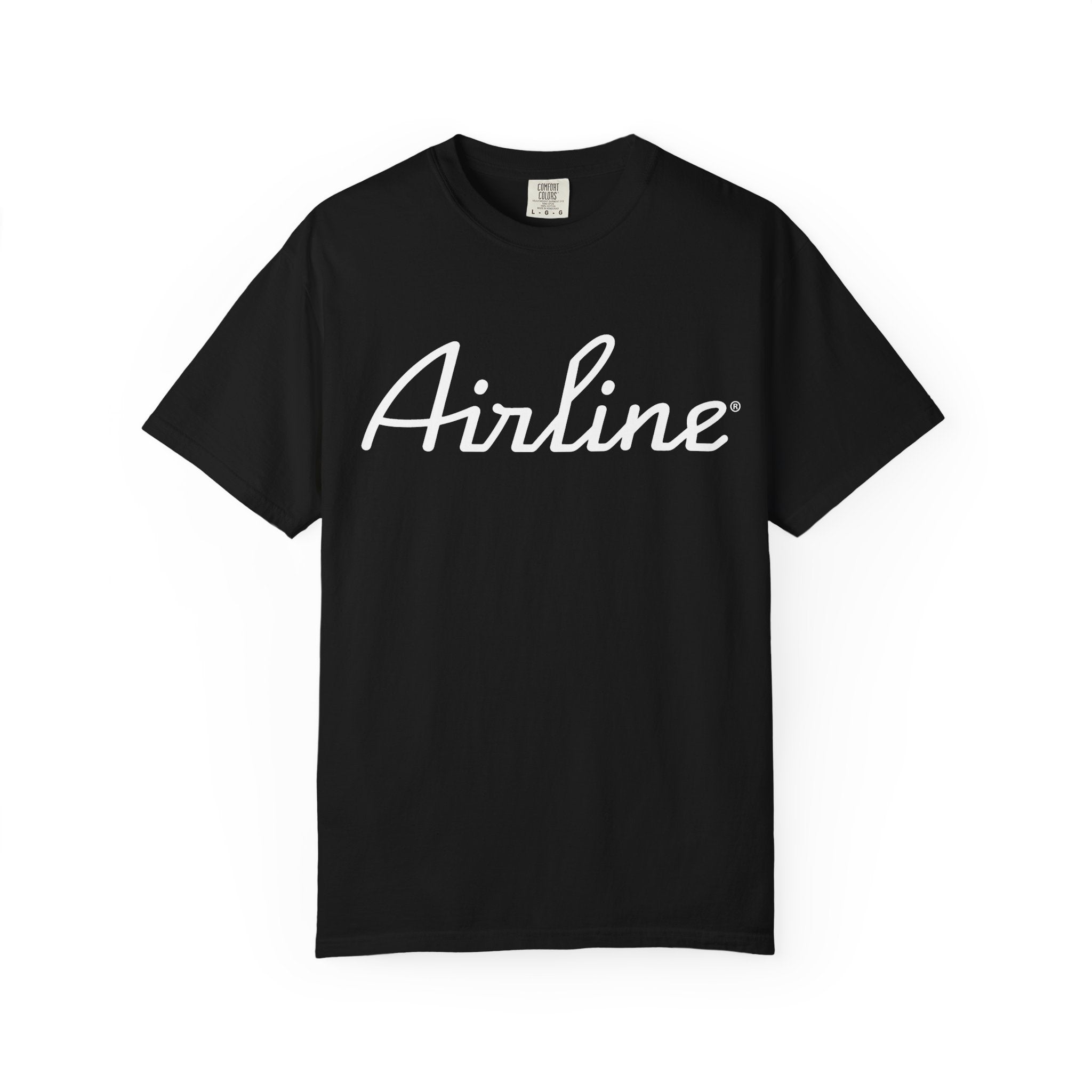Airline Tux Logo Script T-Shirt