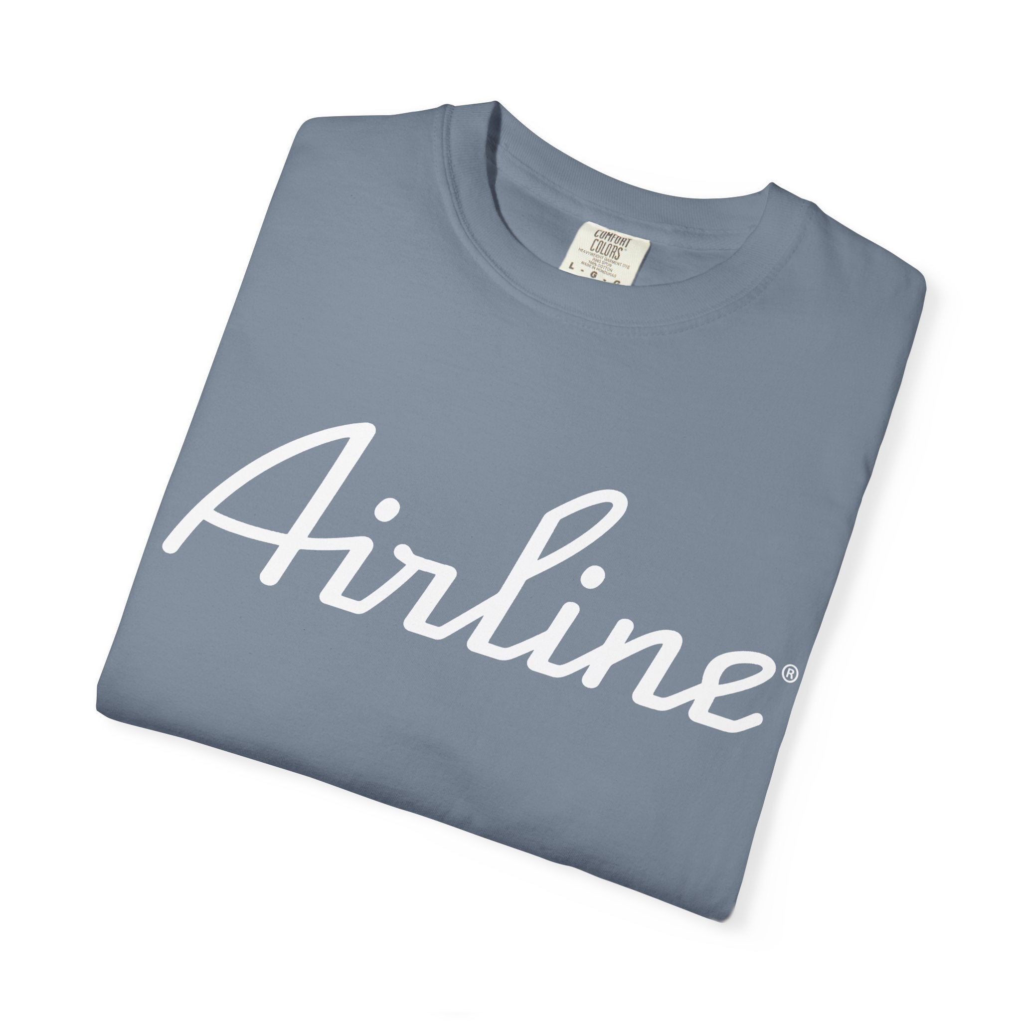 Airline Tux Logo Script T-Shirt