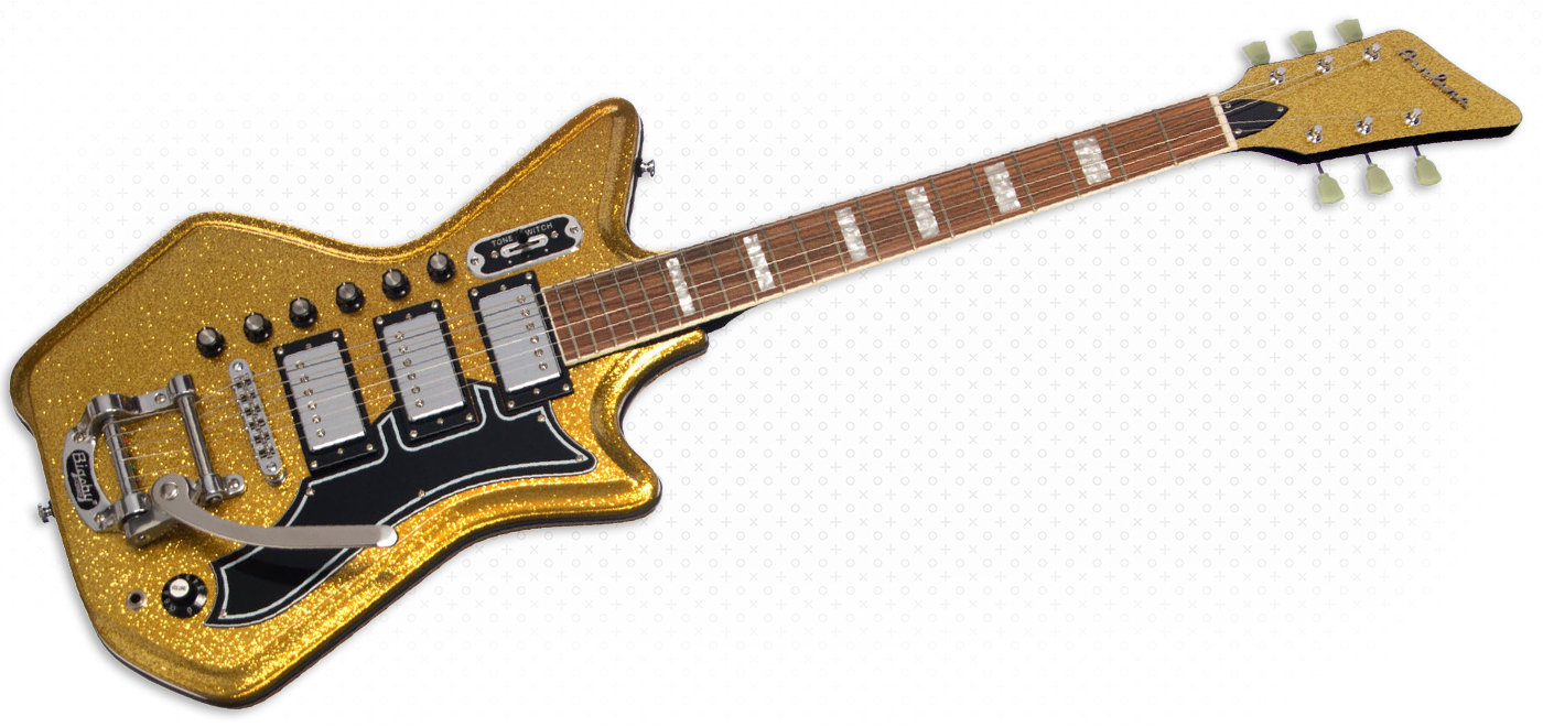 Airline '59 Custom 3P DLX Electric Guitar | Airline Guitars Airline '59 Custom 3P DLX Electric Guitar | Airline Guitars