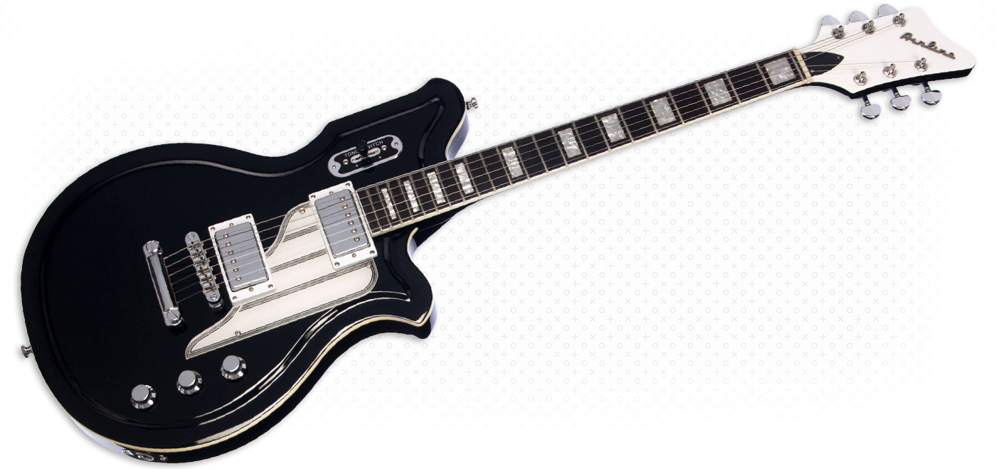 Airline Guitars - Airline Guitars MAP Black