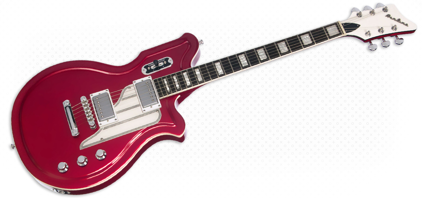 Airline Guitars - Airline Guitars MAP Metallic Red