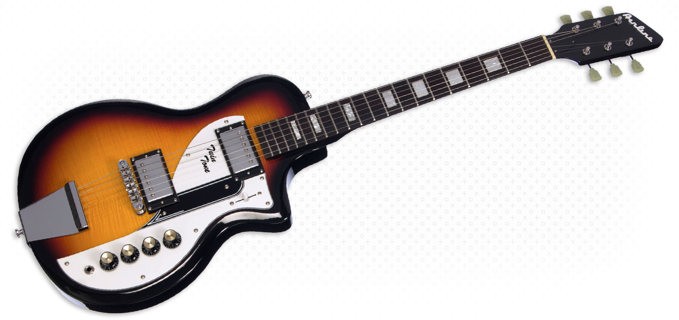 Airline Guitars - Airline Guitars Twin Tone - The Duke Signature Sunburst