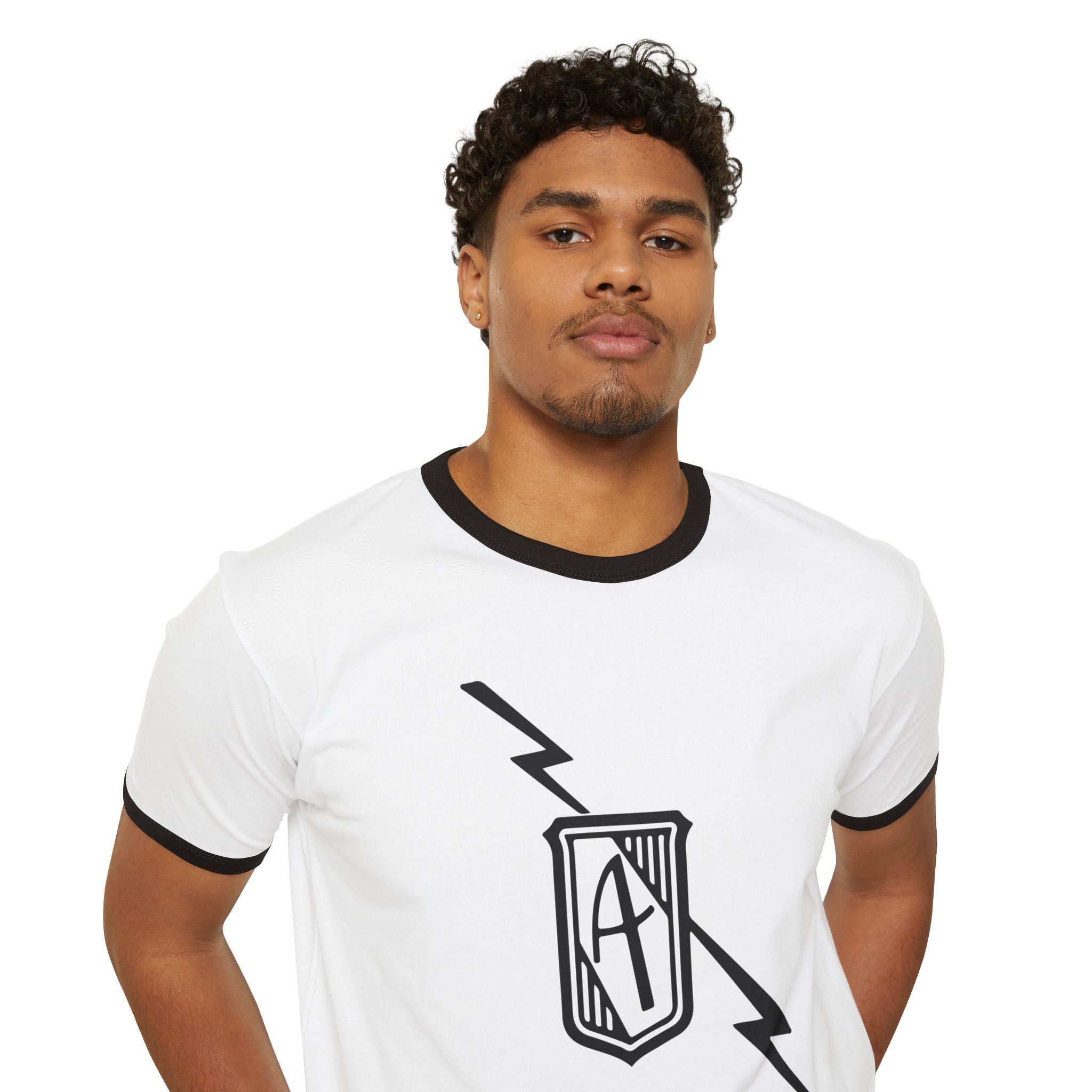 Retro Bolt Crest Ringer T-Shirt
