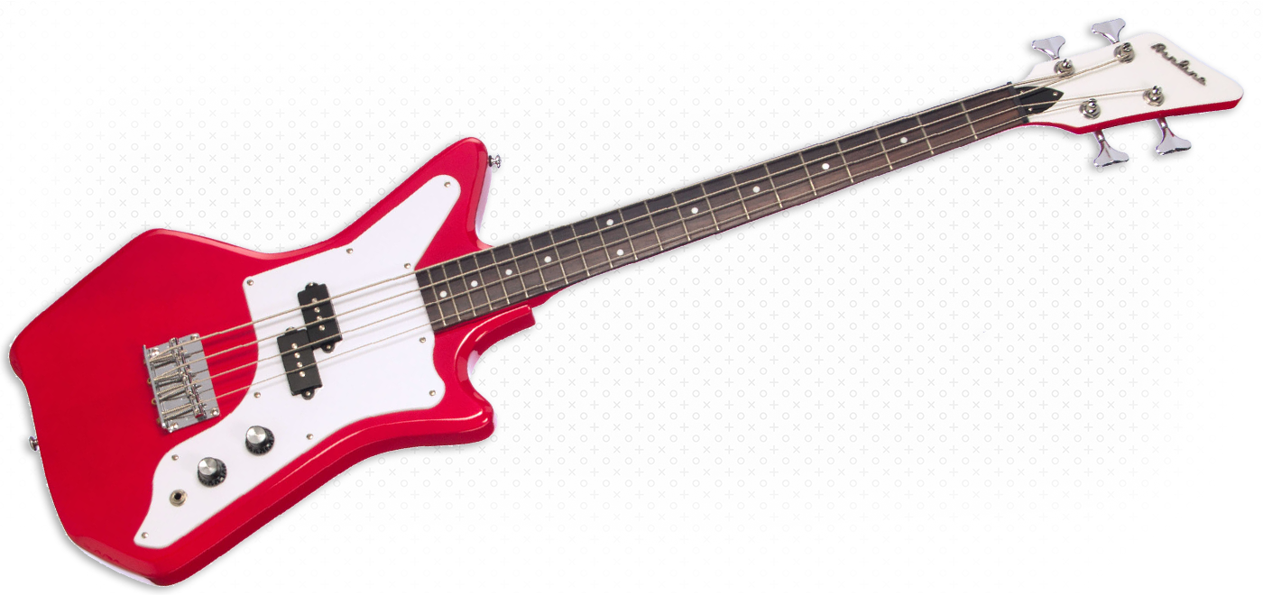 Airline Guitars - Airline Guitars Jetsons Jr Bass Red