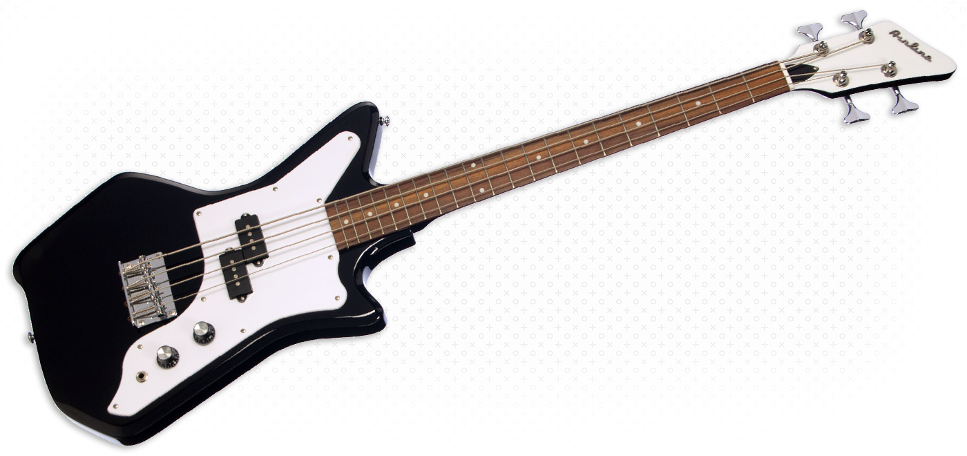 Airline Guitars - Airline Guitars Jetsons Jr Bass Black