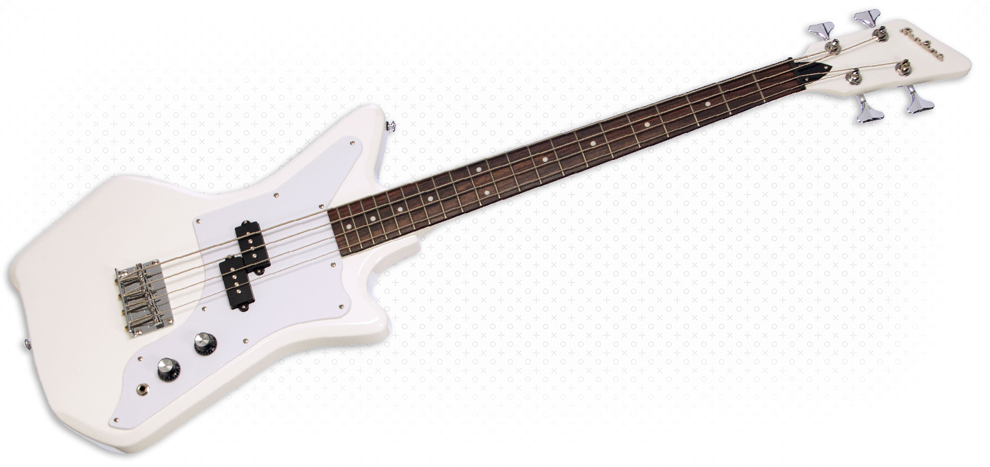 Airline Guitars - Airline Guitars Jetsons Jr Bass White