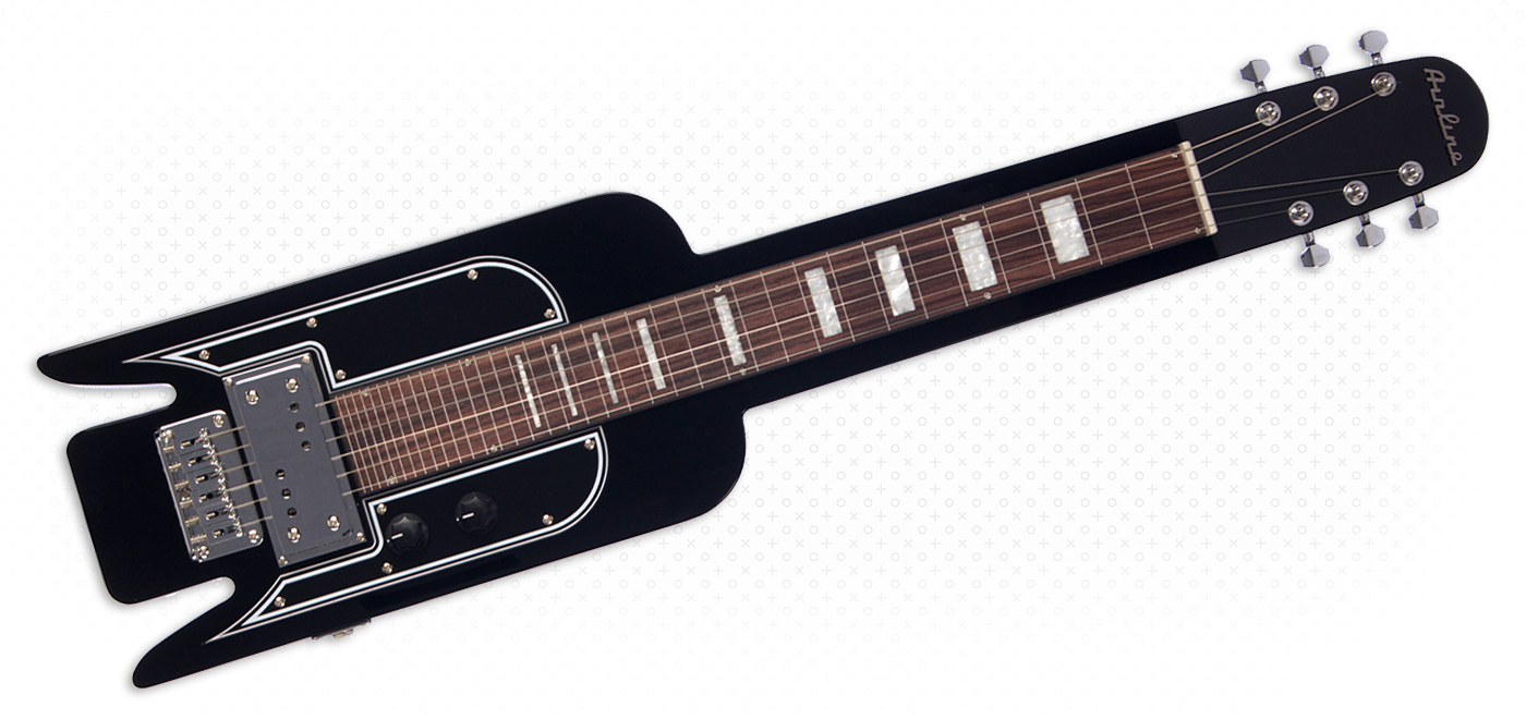 Airline Guitars - Airline Guitars Lap Steel PRO Black