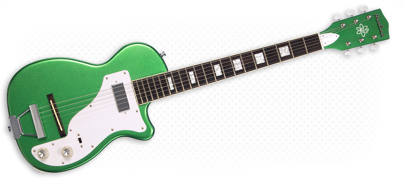 Airline Guitars - Airline Guitars H44 Metallic Green