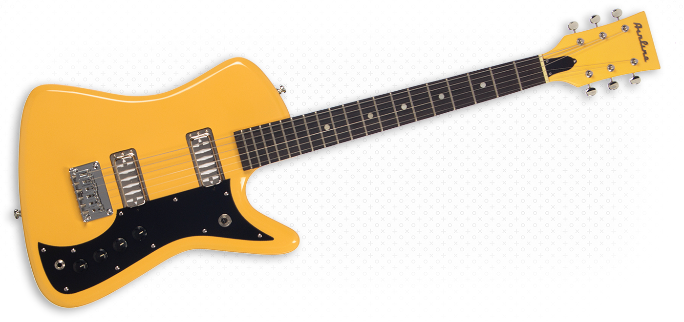 Airline Guitars - Airline Guitars Bighorn TV Yellow