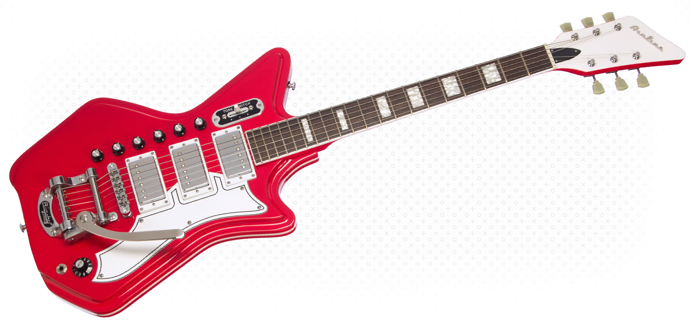 Airline Guitars - Airline Guitars Jetsons '59 3P DLX Red