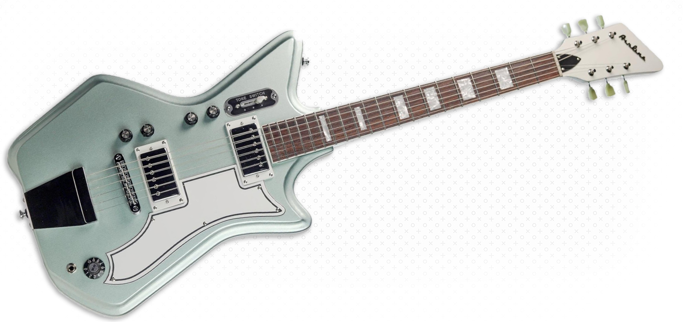 Airline Guitars - Airline Guitars Jetsons '59 2P Ice Blue Metallic