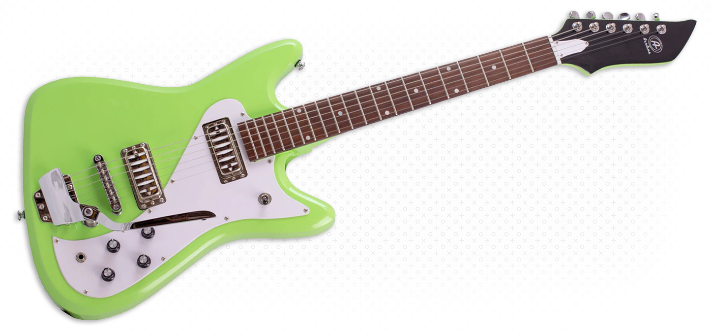 Airline Guitars - Airline Guitars Vanguard Vintage Mint Green