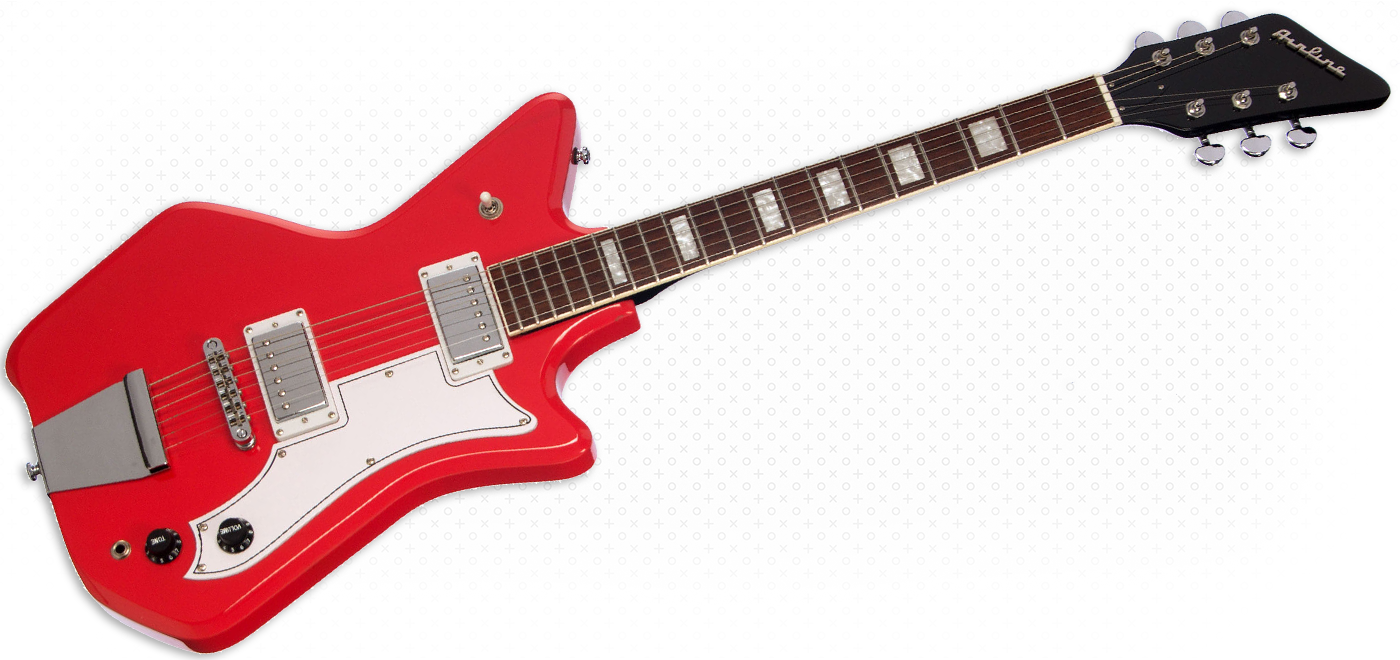 Airline Guitars - Airline Guitars Jetsons Jr 2P Red