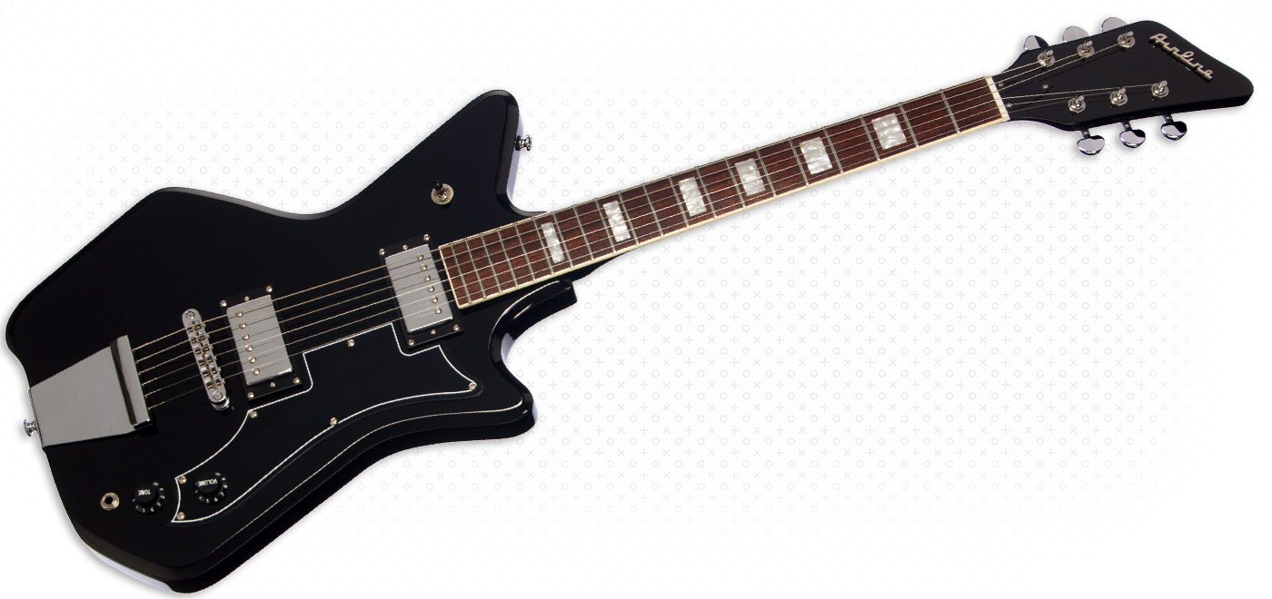 Airline Guitars - Airline Guitars Jetsons Jr 2P Black