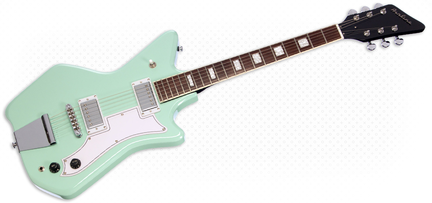 Airline Guitars - Airline Guitars Jetsons Jr 2P Seafoam Green